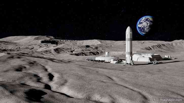The U.S. is exploring a railroad for the moon. It has a good reason.