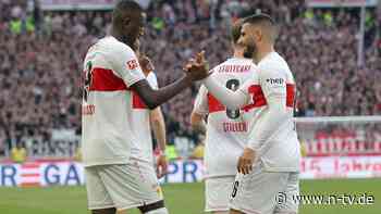 3:3-Ausgleich in 90.+8: Stuttgart rettet sich in wilder Schlussphase zum Remis