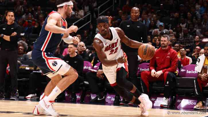 Miami Heat grind out 119-107 victory over the Washington Wizards