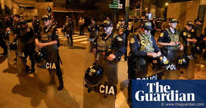 Home of Peru’s president raided in search of luxury watches