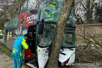 Drie zwaargewonden na ongeval met toeristenbus in Brussel