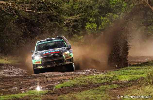 Safari-Rallye Kenia: Härtester WM-Lauf des Jahres endet mit dreifachem Skoda Erfolg in der WRC2-Kategorie