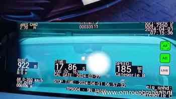 112-nieuws: met 185 voorbij politiecontrole •  auto botst tegen steiger