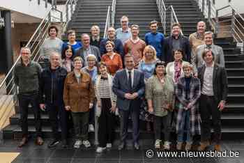 Stad huldigt personeelsleden die vorig jaar met pensioen gingen