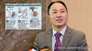 Disgraced Chinese scientist He Jiankui who was jailed in 2019 for genetically editing human babies is back in the lab - and claims he's 'proud' of his past work
