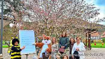 Osteraktion in Bad Herrenalb: Fast 1000 Eier bei Auftaktfeier zum Stadtjubiläum