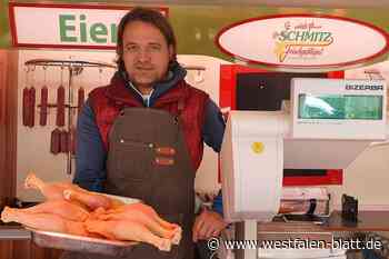 Neue Händler auf dem Wochenmarkt in Höxter