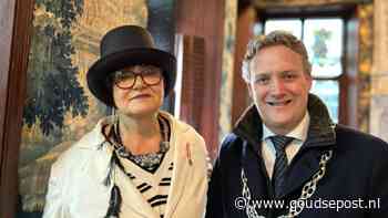 Irene Klein Haneveld, organisator van het paasontbijt, ereburger van Gouda