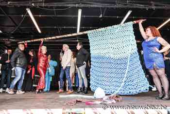 Brecht haalt bijzonder record binnen: “Langste breinaalden ter wereld, én we moesten er ook echt breiwerk mee maken”