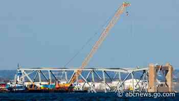 Bridge collapse live updates: Officials planning to open 'temporary' channel