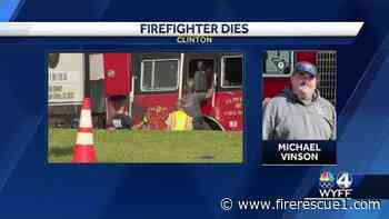 S.C. firefighter killed in crash while responding to call