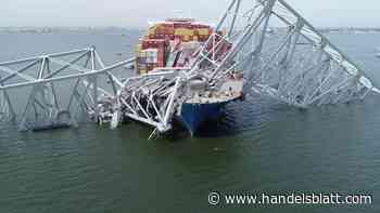 Versicherer: Katastrophe in Baltimore könnte zum größten Versicherungsschaden auf See werden