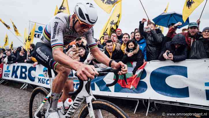 Politie zoekt biergooiers wielrenner Mathieu van der Poel