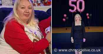 Sunderland mum wows in 50th birthday party dress after shedding over 6st