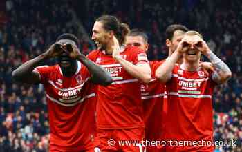 Middlesbrough 2 Sheff Wed 0: Boro within six points of play-offs