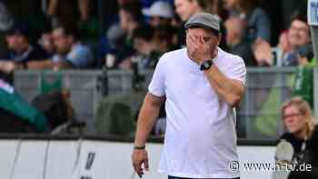 "Super-Gau" rückt näher: Retter Baumgart gerät mit dem HSV in schwere See