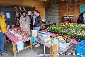 Plantjes- en kaarsenverkoop trapt benefiet voor Sanne op gang