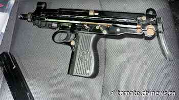 Officers find sub-machine gun after pulling over suspected impaired driver in Scugog, Ont.