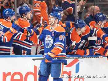 Edmonton Oilers forward Connor McDavid named NHL’s first star of the week