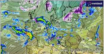 Weather maps show snow could hit North East later this week