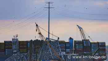 Nach verheerendem Brückeneinsturz: In Baltimore haben die Aufräumarbeiten begonnen