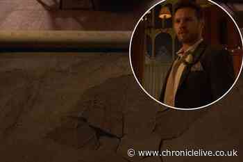 BBC EastEnders café floor caves in as soap hints at Keanu Taylor murder discovery