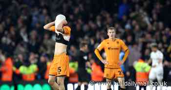 Late error gifts Leeds United win over Hull City as Tigers' play-off hopes hit
