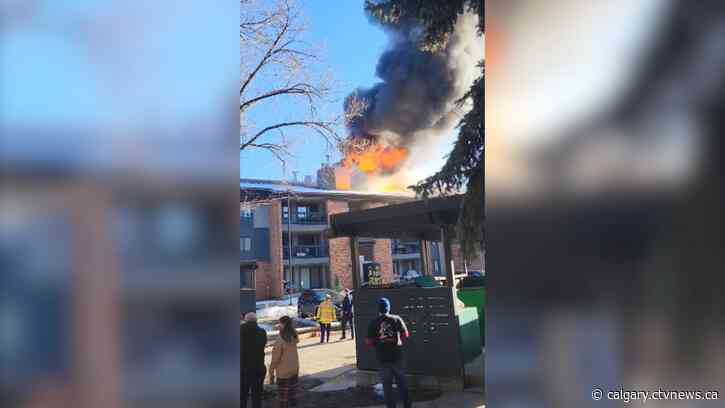 Dozens displaced after fire significantly damages Deer Run apartment building