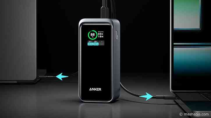 Power up two laptops at once with 31% off an Anker Prime Power Bank