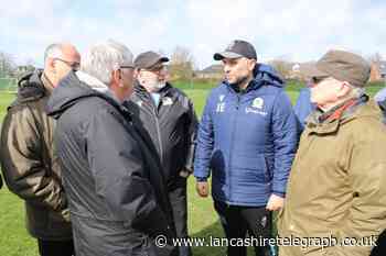 'Remember the Rovers' group visit Blackburn Rovers training ground
