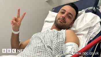 Stabbed Iranian TV host discharged from hospital