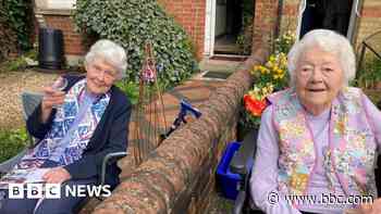 Neighbours celebrate 100th birthdays