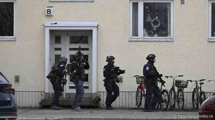 3 children wounded in a school shooting in Helsinki, police detain a suspect