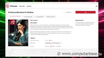 AI-Benchmarks mit Procyon: AMD Ryzen 9 und Intel Core Ultra 7 mit NPU im AI-Test