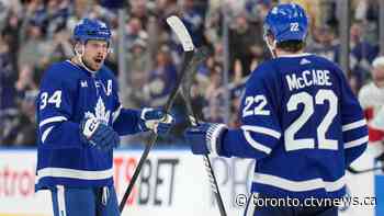 Toronto Maple Leafs hang on to beat Panthers in potential playoff preview