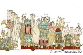 Decap-orgel legendarische dancing ‘In de 14 Billekens’ verrijst als praalwagen in Nederland