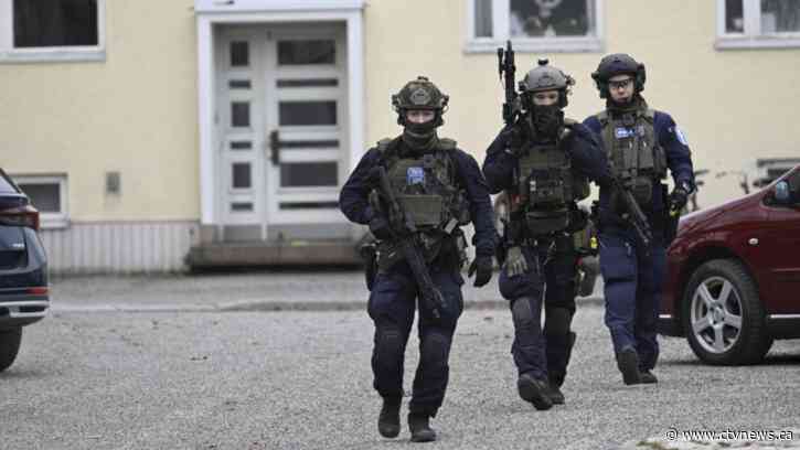 A 12-year-old student opens fire at a school in Finland, killing 1 and wounding 2 others
