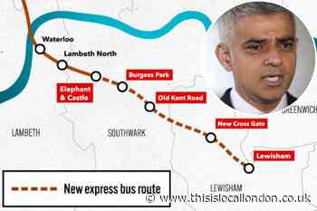 Sadiq Khan proposes ‘Bakerloop’ bus route for Lewisham