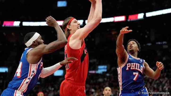 Olynyk thriving as Raptors playmaking centre with Poeltl, Quickley and Barnes out