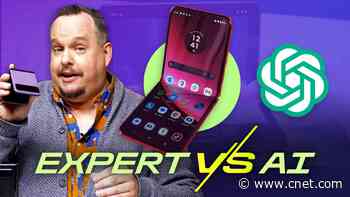 Mobile Phone Expert vs. ChatGPT: Battle of the Foldable Phones     - CNET