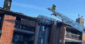 36 people displaced after fire at southeast Calgary apartment complex