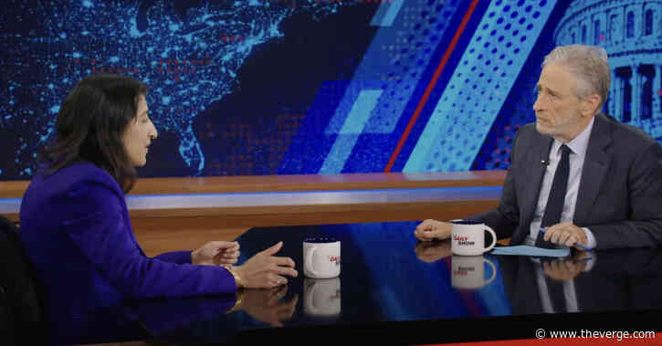 Jon Stewart on AI, Lina Khan, and the other things Apple didn’t want him to say