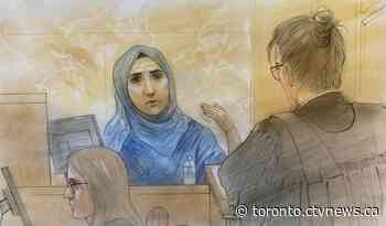 Wife of man accused of killing Toronto cop testifies at murder trial