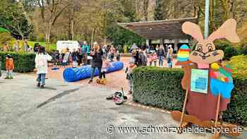 Viele Familien im Kurpark: Riesiger Ansturm auf Osterrallye in Bad Wildbad