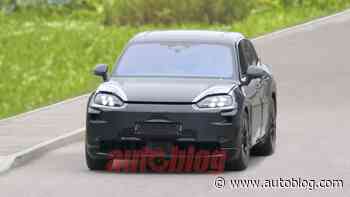 Larger electric Porsche crossover caught in new spy photos