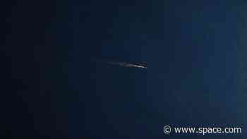 Chinese space junk falls to Earth over Southern California, creating spectacular fireball (photos, video)