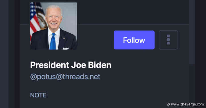 President Biden is now posting into the fediverse