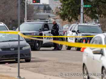 Gunshots ring out before police find man dead in pickup on north Edmonton street