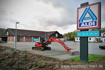 Aldi-Markt am Küsterweg in Höxter wird abgerissen