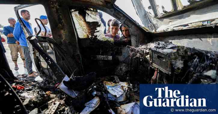 Charities halt Gaza aid after drone attack that killed seven workers